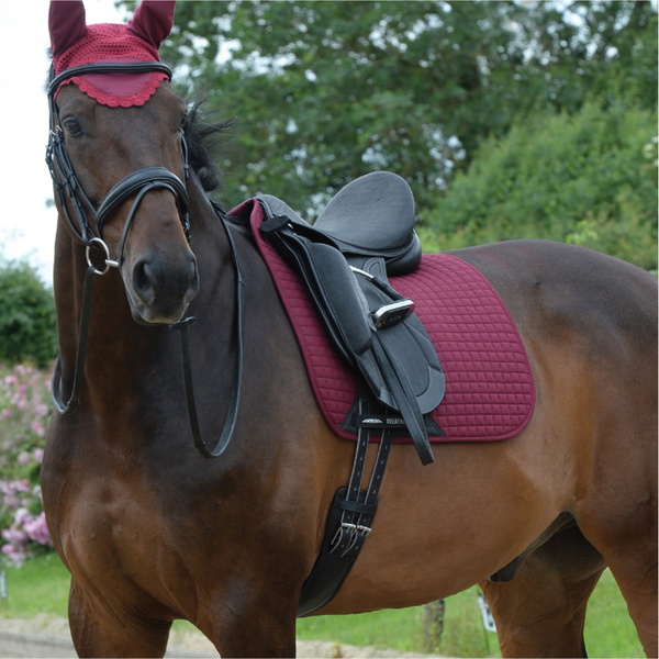 Weatherbeeta Prime Dressage Saddle Pad 1000745 - Maroon